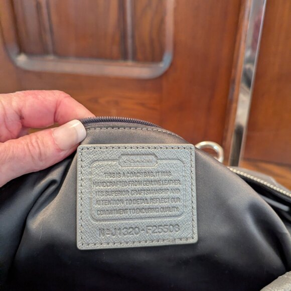 COACH CAMPBELL TURNLOCK LEATHER SATCHEL F25508 Women's Shoulder Bag - Picture 13 of 13